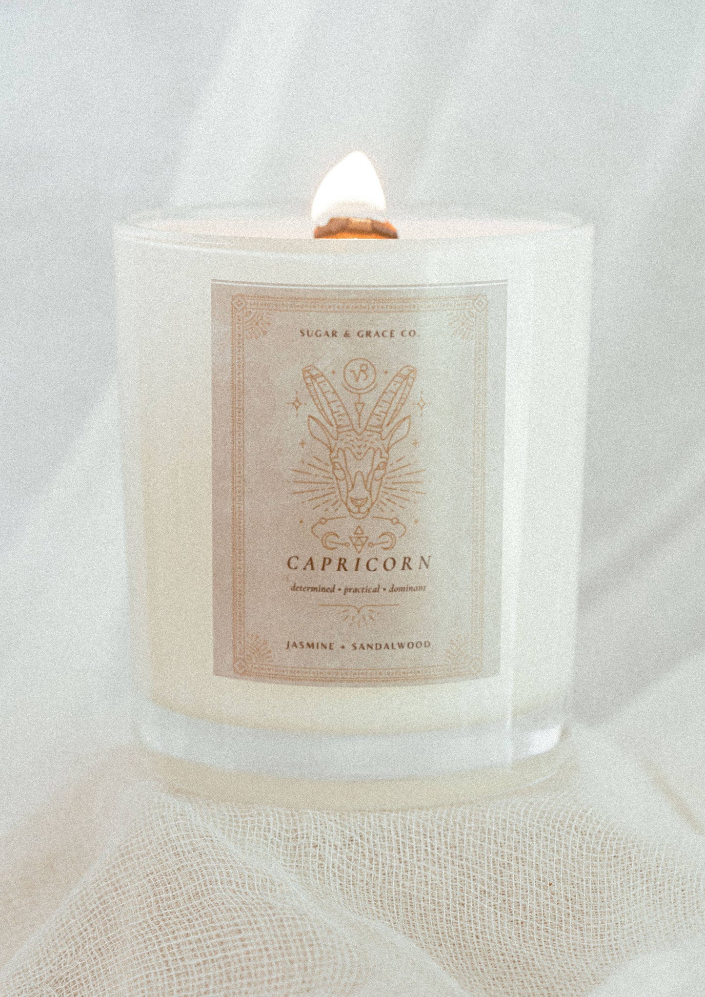 Capricorn Zodiac Soy Candle